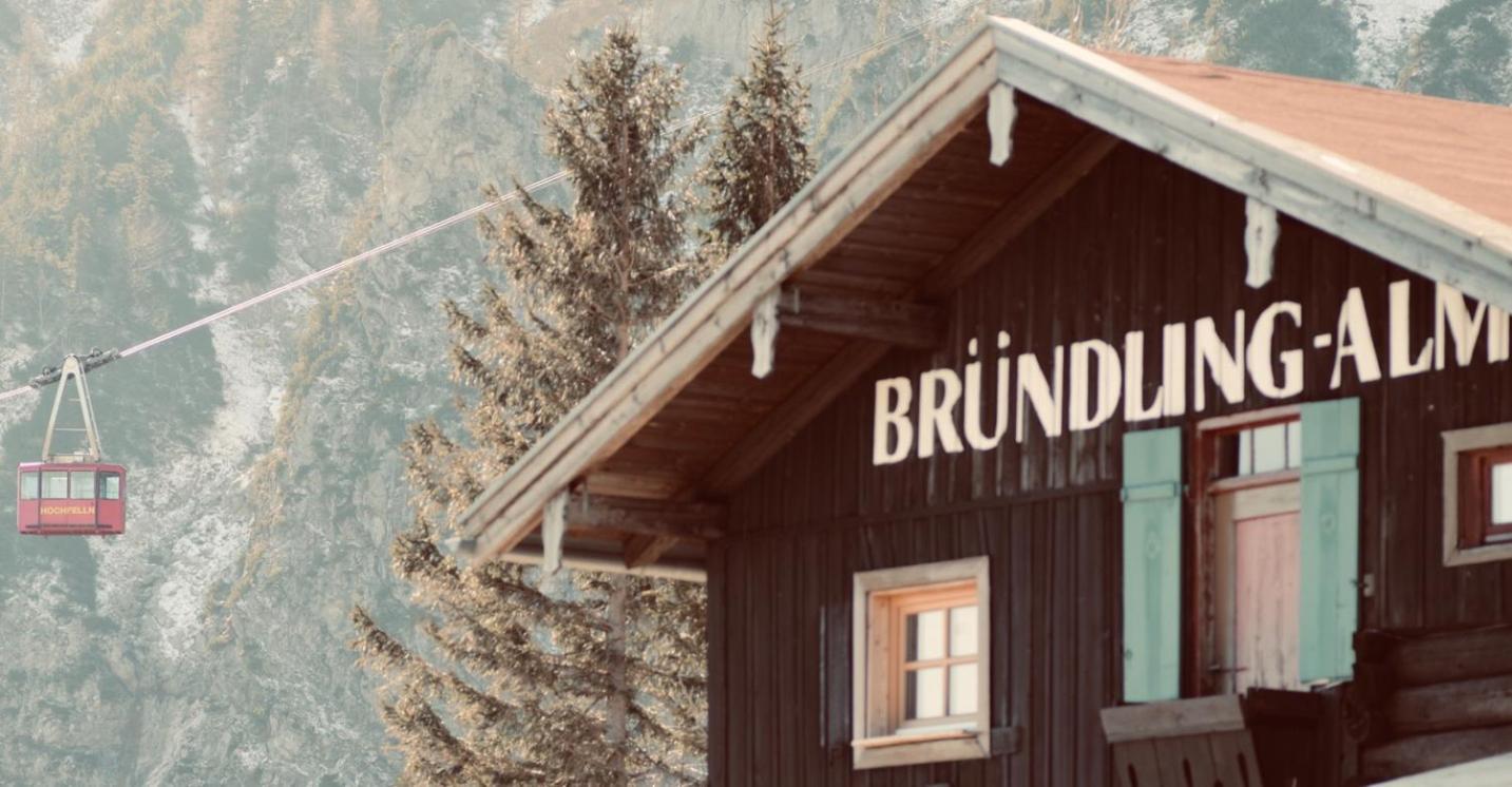 Bruendling-Alm Berggasthof Auf 1167M Auf Dem Hochfelln Берген Экстерьер фото